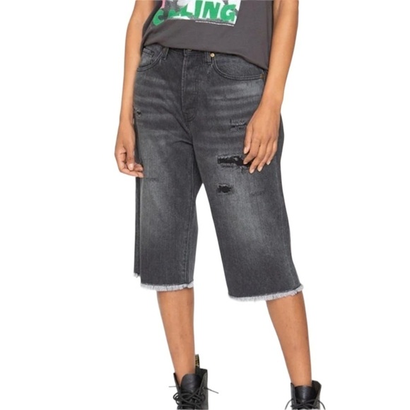 SANDRINE ROSE X Free People Bermuda Short NWT - Picture 4 of 11